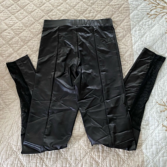 Top Shop Faux Leather Legging - Picture 2 of 3